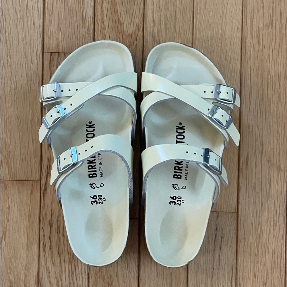 Birkenstock Kids White Sandals